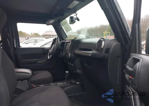 2014 Jeep Wrangler Sport from USA, damaged, VIN 1C4AJWAG9EL312856